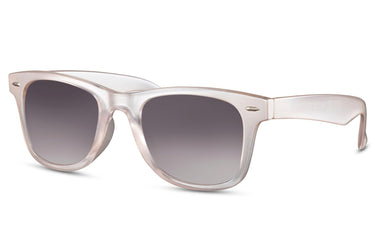 Heart-shaped sunglasses with pink lenses